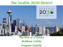 The Seattle 2030 District 