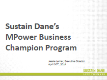 Sustain Dane's MPower Business 