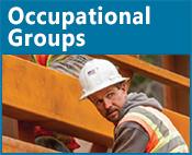 Occupational Group icon: image of a construction worker